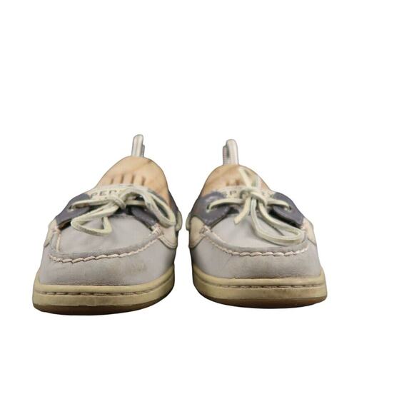 Sperry Shoes Womens 6.5 Moc Loafer Slip On Boat Top Sider Leather Leopard Casual - Picture 2 of 13